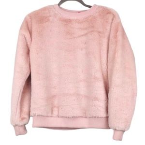 NWT Vince Camuto blush fuzzy pink sweater